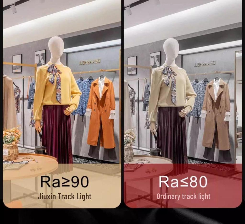 Super Bright LED Ceiling & Wall Track Light for Clothing Store Displays