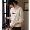Elegant New Chinese Style Buckle Pendant Embroidered Hooded Sweater Autumn New New Chinese Style Sweater