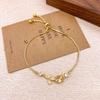 New Style Tulip and Rose Adjustable Bracelet for Women, Fashionable and Niche Design, Great Gift for Birthdays