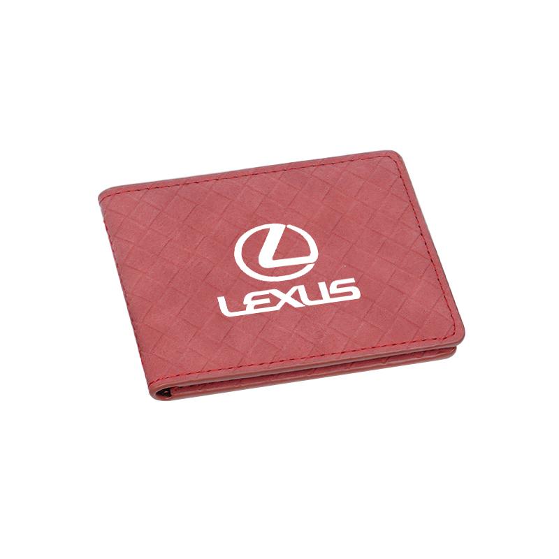 

Car Driver s License Leather Cover Certificate Protection Cover Stickers For Lexus IS500 LS460 RC200 LM300 RX450 LX NX350h LC UX