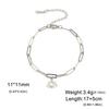 EUEAVAN Yoga Lotus Flower Bracelets for Women Stainless Steel Buddhism Spiritual Symbol Bracelets Adjustable Jewelry Gifts