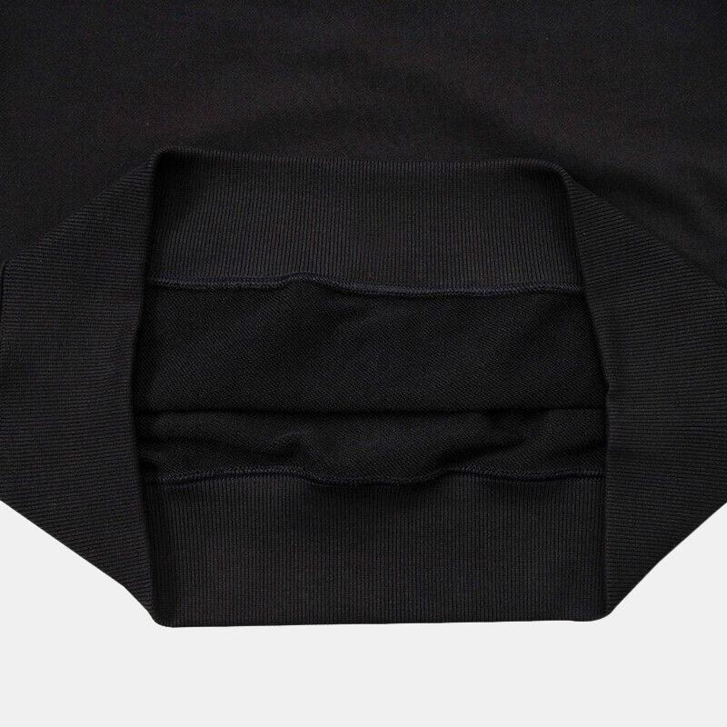 MLB Sweatshirts Unisex Black Crew Neck Moderate Regular 3AMTB0131-50BKS