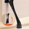 Metal Doorstop Heavy Duty Adjustable Kickdown Door Stop Door Holder with Nonslip Rubber Tip Easy to Set Down and Release