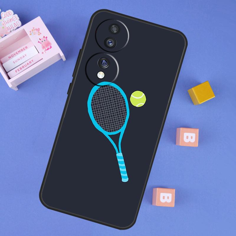 Tennis Racket Tennis Ball Case For Honor 200 400 Pro 50 70 90 Lite X9a X9b X9c X9d X8a X8b X8c Magic 5 6 7 8 Pro Cover