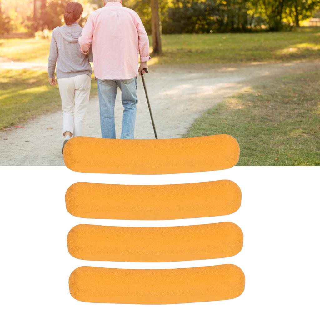 4pcs Crutch Underarm Pads Prevent Slipping Soft Replacement Crutch Armpit Cushion