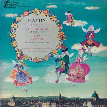 

LP Record WÜRTTEMBERG CHAMBER ORCHESTRA, HEIL - Haydn, Sinfonia Concertante / Lira TVS34418 TURNABOUT US Classical Used