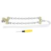 165   195mm Corrente de Aço Antiderrapante para Pneu Neve Lama Carro Segurança Cinto de Pneu para Carro Caminhão SUV