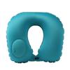 Press-Type Inflatable Pillow Neck Travel Relaxation U-Shaped Pillow Foldable Portable Leak-Proof Device Ordinary U-Shaped