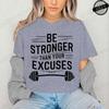 Sei stärker als deine Ausreden Print Streetwear T-Shirt Harajuku Kleidung Mode Mädchen T-Shirt Sommer T-Shirt Lässiges Damen O-Ausschnitt Top