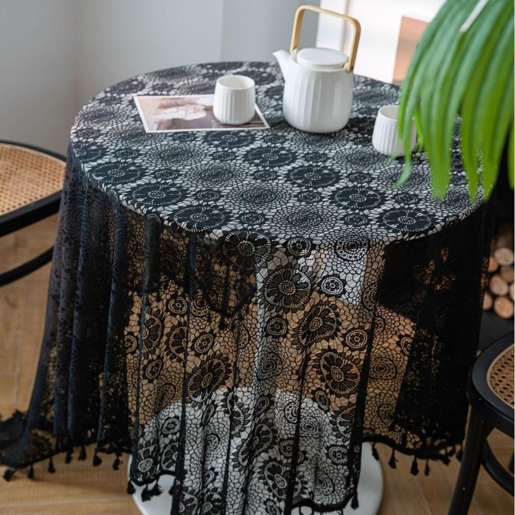 Crochet Cover Table Cloth Woven Tablecloth Hollow Tablecloth Tablecloth Towel Shooting Props
