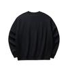 Anta Casual Fashion Sports Versatile Loose Comfortable Fleece Thick Warm Pullover Sweatshirt Men Sweatshirt Black 952618706-3