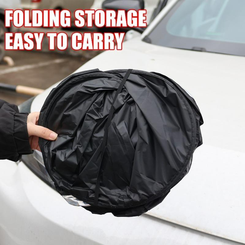 UV Protection Curtain Car Front Window Sun Shade Laser Layer Heat Shield Cooling Folding Windscreen Visor Styling Accessories