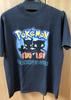 [USED] Pokemon Mew & Mewtwo Anime Print T-Shirt, Black, Vintage