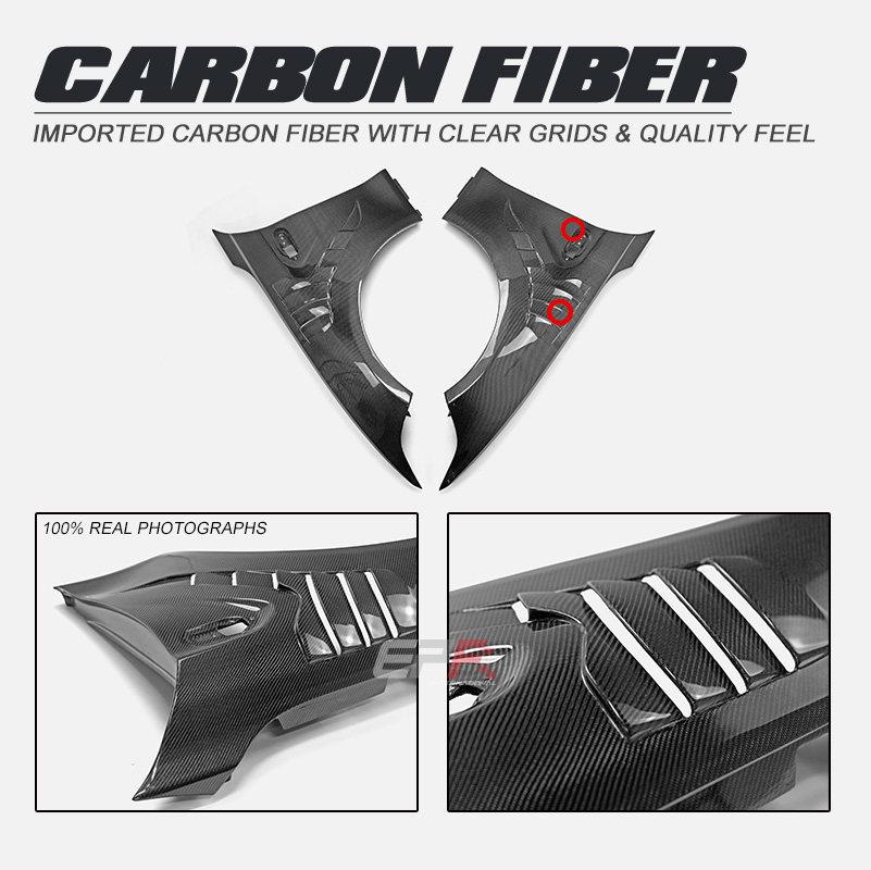 Carbon Fiber Front Fender Vents for BMW M2 F87