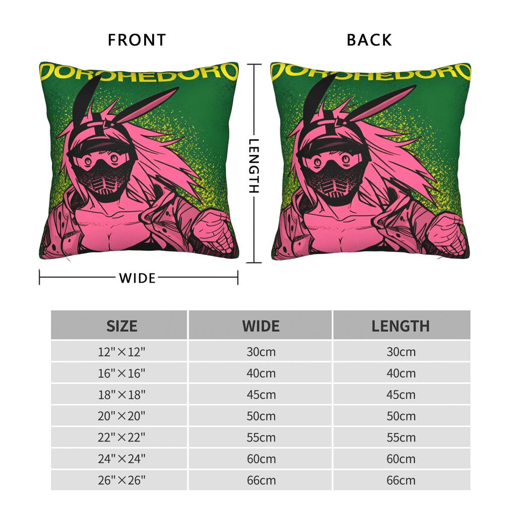 Anime Manga Dorohedoro Pillow Case Kawaii Pillow Cover Comfy Pillowcases For Sofa Home Decor