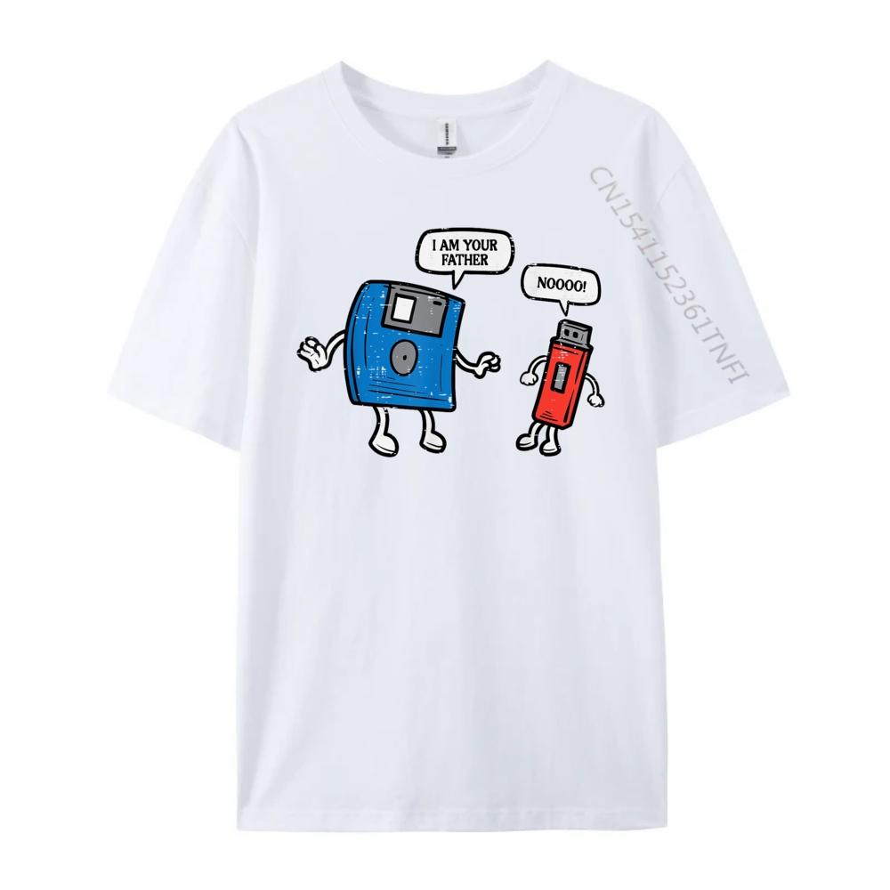 Floppy Disk Usb Drive Im Your Father Fun Computer Women Funny T Shirts Men Meme Tshirt Tops T Shirt Vaporwave