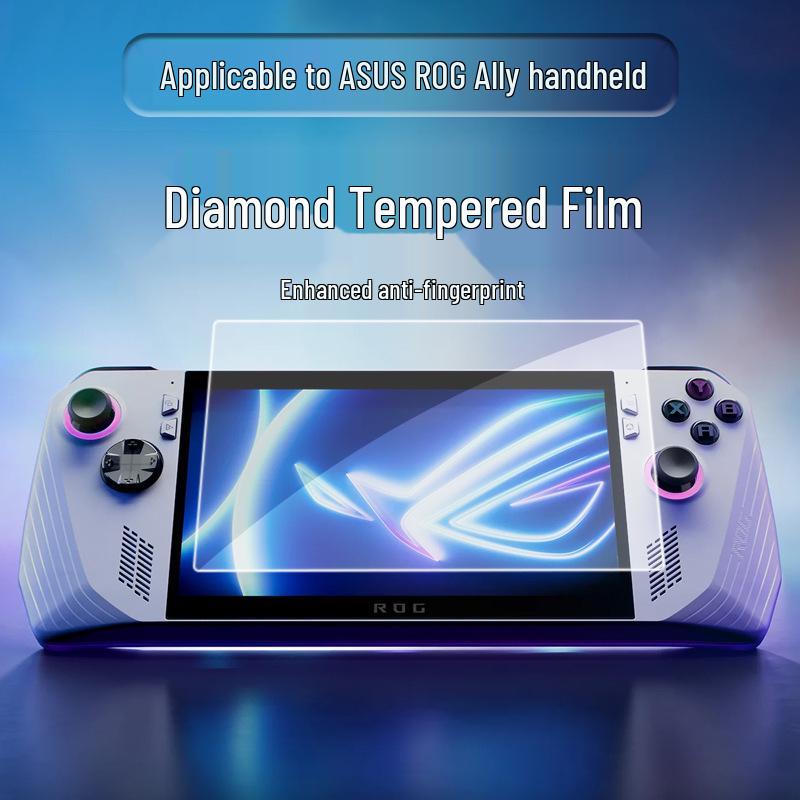 

Tempered Glass Screen Protector for ASUS ROG Ally/ROG5/6/7 HD Gaming Consoles 9H Tempered Film HD Quality [Bare Packaging]