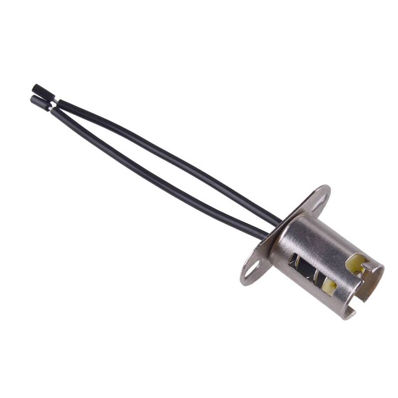 2Pcs BA15D LED Light Lamp Bulb Connector Sockets Holders Adapters Wire Harness With Short Holder For Car Truck SUVs
