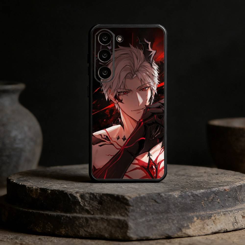 L-Love and Deepspace Sylus Phone Case For Samsung Galaxy A13,21s,22,31,32,52,53,71,72,73,Soft Black Cover