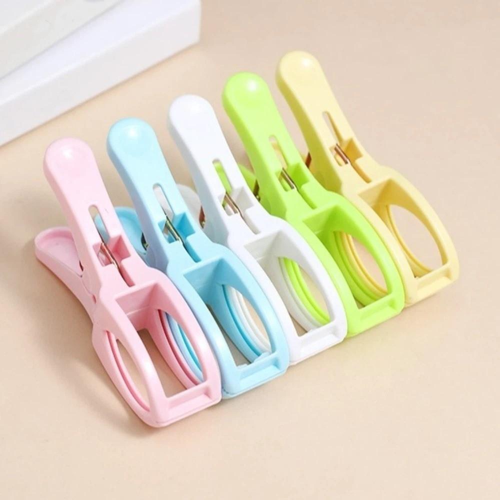 15PCS Traceless Design Quilt Clips Plastic Bed Sheets Clips Windproof Clothespins Drying Laundry
