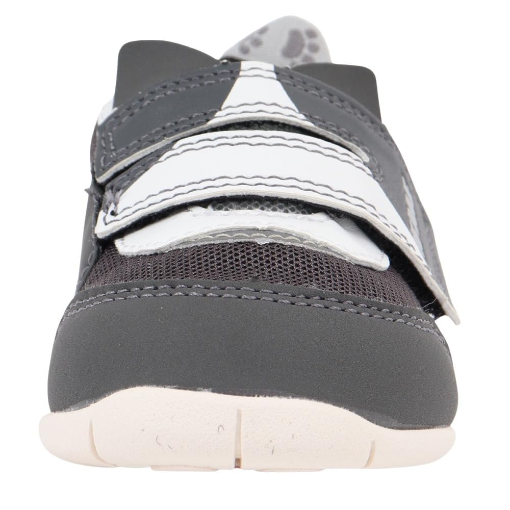 Baby Shoes Cat Sneakers GREY Cm 3E [IFME] 15.0