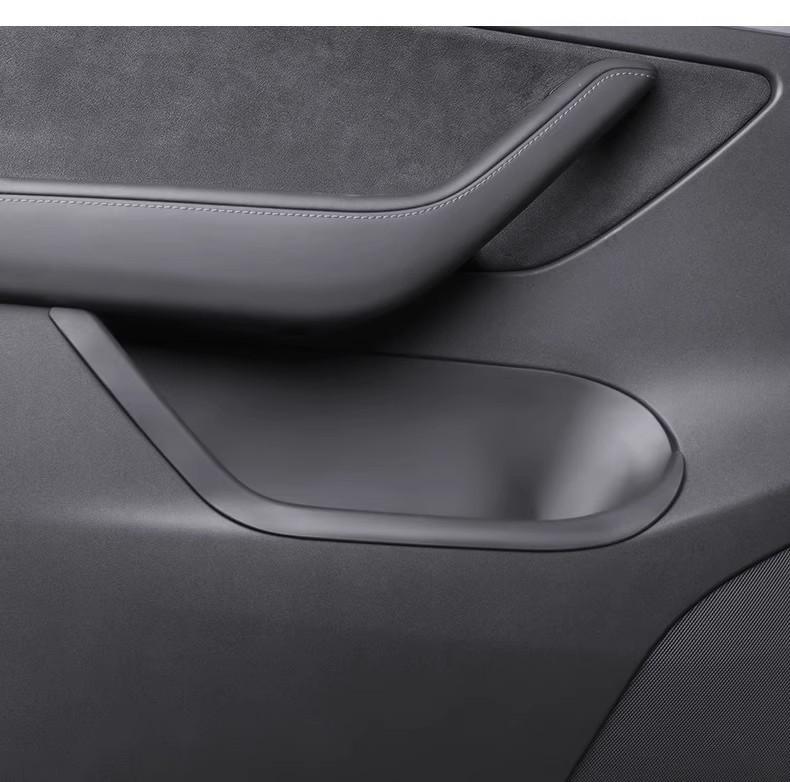 Tesla Model 3/Y Door Slot Storage Box with Velvet Protection - New Version by Maodouya.