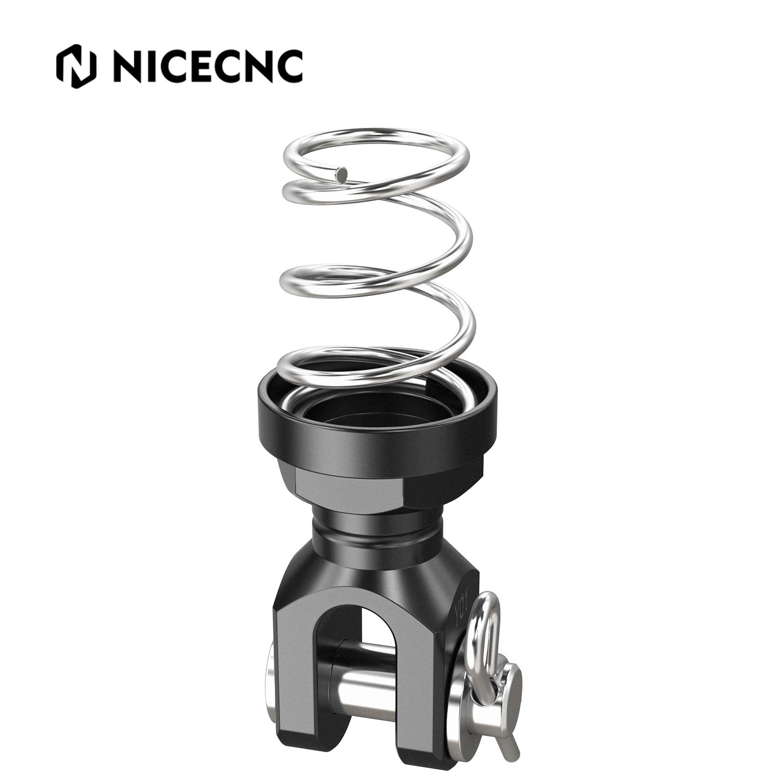 

NICECNC For Yamaha YZ125 YZ250 2009-2023 Aluminum Rear Brake Return Spring YZ125X YZ250X 2020-2023 YZ250F YZ450F WR250F WR450F чорний