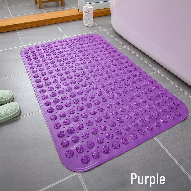 Anti-Slip Bathroom Shower & Toilet Mat with Suction Cups - Professional Foot Massage Mat