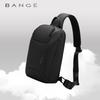 BANGE Men's Large Capacity Crossbody Chest Bag - Korean Style for Business and Motorcycling