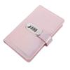 Password Lock Money Organizer Wallet Sparkling PU Clear Pockets Lockable Password Keeper Book 100 Envelope Challenge Budget