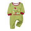 Conjunto de pijama familiar con estampado navideño, ropa para el hogar, conjunto familiar, conjunto de pantalón y camiseta de manga larga