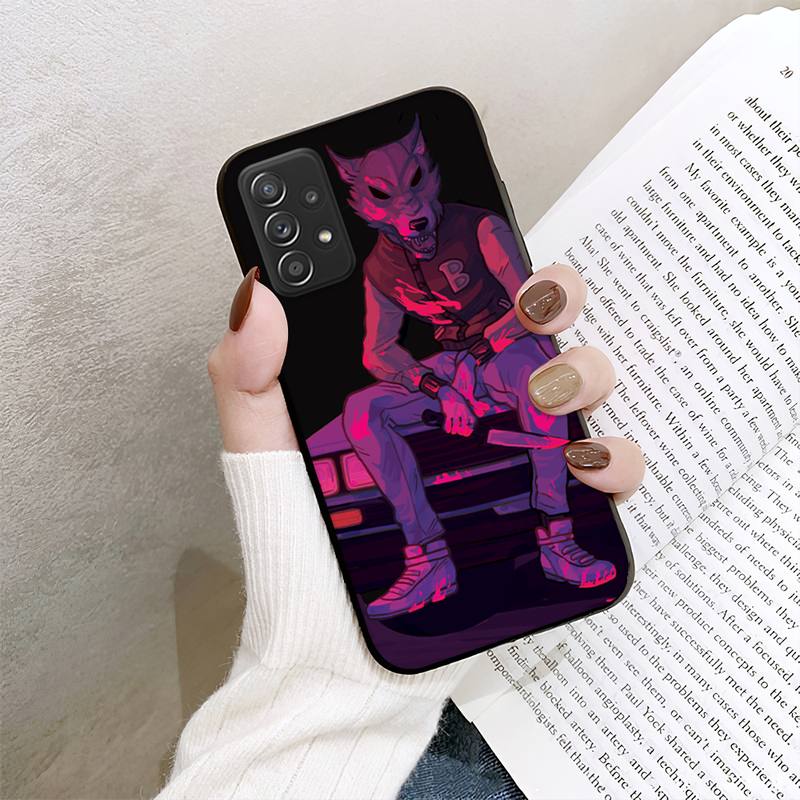 Hotline Miami Game telefoniümbris Samsung Galaxy A02 A12 A21 A22 A32 A41 A42 A51 A71 A72 Shellile