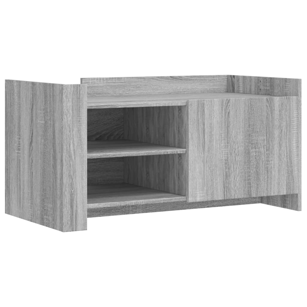 Coffee Table, Grey Sonoma Oak, 100x50x50 Cm