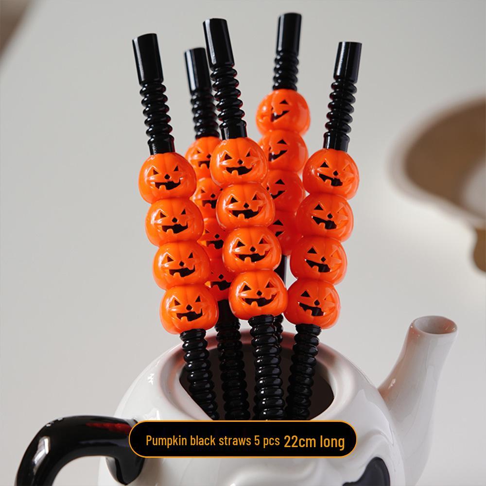 Halloweenská dýňová lucerna Stolní dekorace & Jednorázové nádobí pro atmosféru místa