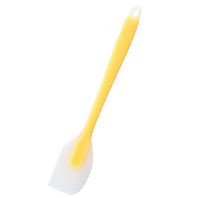 Silicone Semi-Transparent One-Piece Baking Spatula for Mixing and Cake Decorating