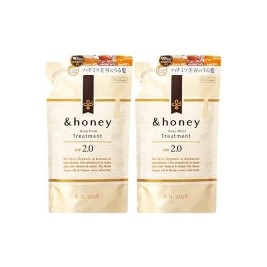 honey Deep Moist Treatment 2.0 Refill 2 Sets 350g RinseConditioner