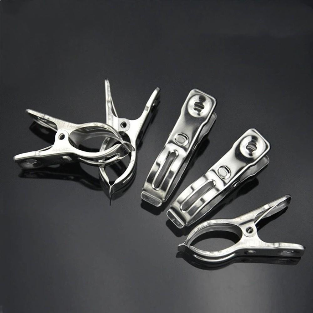 50PCS Rustproof Shade Cloth Clips Non-slip Quilt Clips Towel Clothes Pin Plant Cover Clips  Camping