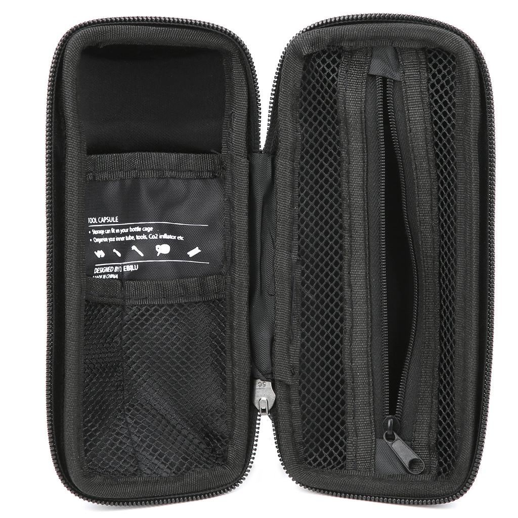Mountain Bike Water Bottle Bracket Hard Shell Bag Portable Ride Equipment Repair Tool Bag