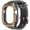 Case+Strap for Apple Watch Band Ultra 2 49mm Modification Kit TPU Case Sport Rubber Strap for Iwatch Series Ultra 49mm Bracelet