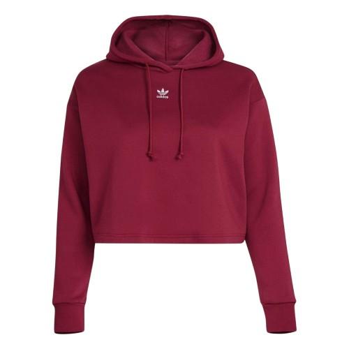 adidas Womens/Ladies Originals Cropped Long-Sleeved Crop Hoodie