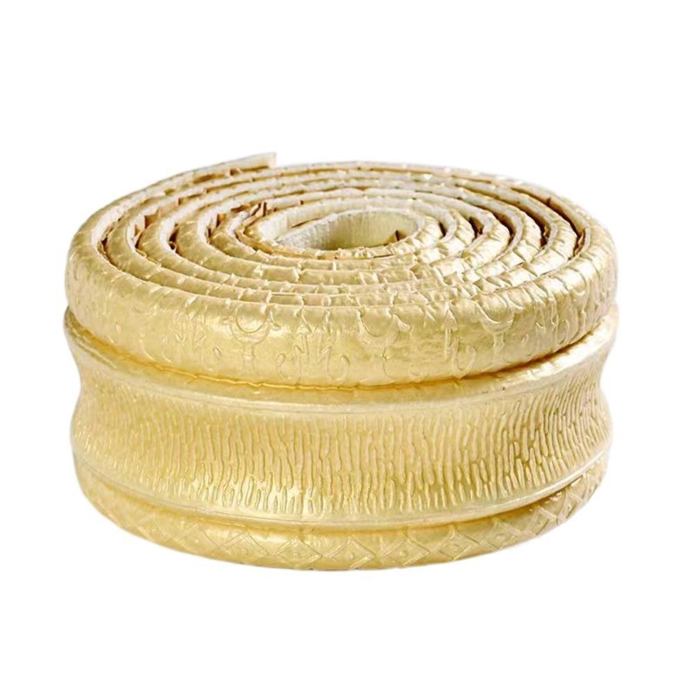 New 3D Wall Skirting Border Waterproof Door Frame Decoration Wall Stickers Self Adhesive Wallpaper