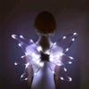 Elf Wings Electric Wings Moving Sparkling Glowing Wings Light Up Butterfly With LED Lights For Halloween Costume Dress Up Kid Women