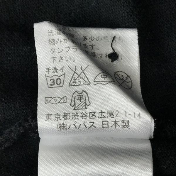 PAPAS GOLF / Short Sleeve Polo Shirt [Men’s S / Black] Golf Wear(USED)