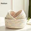 Cotton Thread Storage Basket Desktop Sundries Cosmetics Organizer New Storage Box