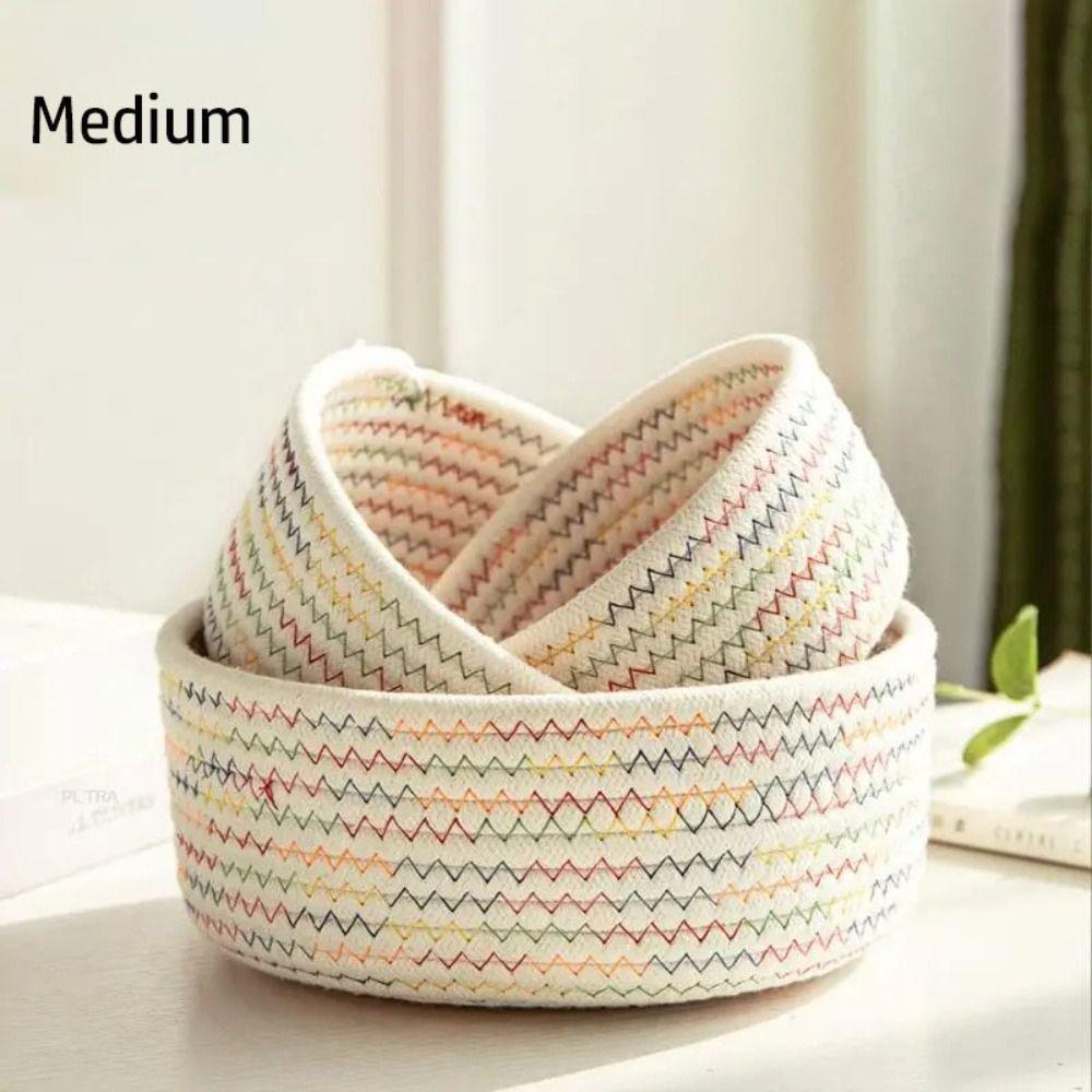 Desktop Sundries Storage Basket Snacks Toys Cosmetics Organizer Fashion Storage Box