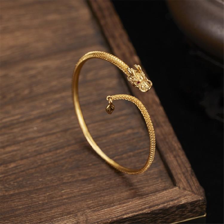 Traditional Dragon Adornment Wrist Chain Bangles Stylish Rope Bracelet for Kids