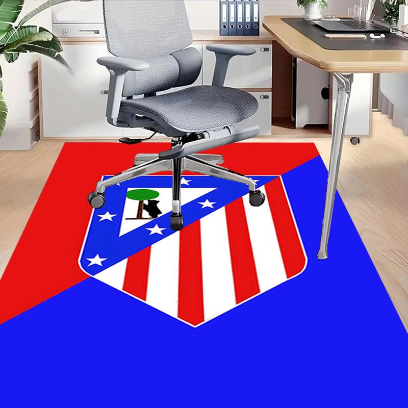 1pz Tappeto Antiscivolo Extra Large Atletico Madrid, Ufficio, Famiglia, Camera da Letto, Studio - Tappeto Grande Area Tappeti Interni, Colori Vivaci-A272