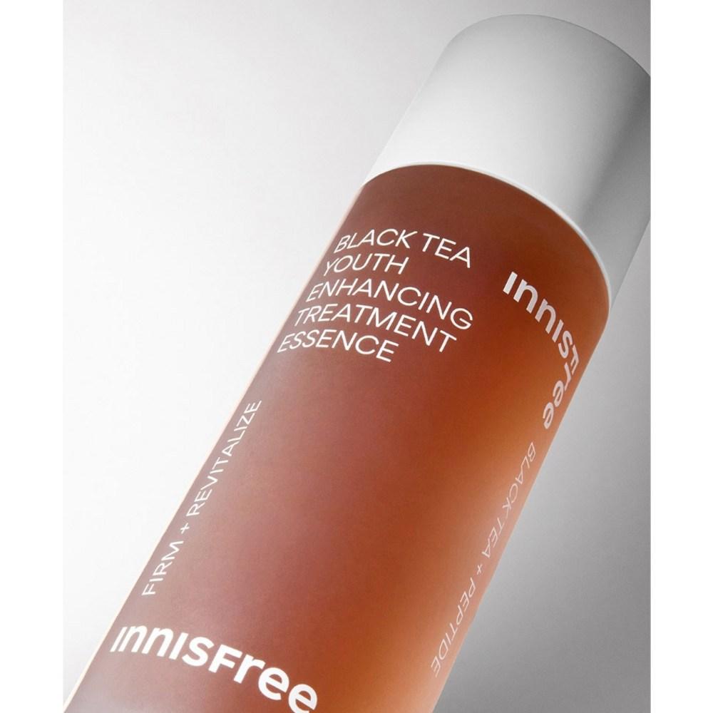 Innisfree Schwarztee-Jugendverbessernde Behandlungs-Elastizitäts-Essenz, 1 Packung, 145 ml