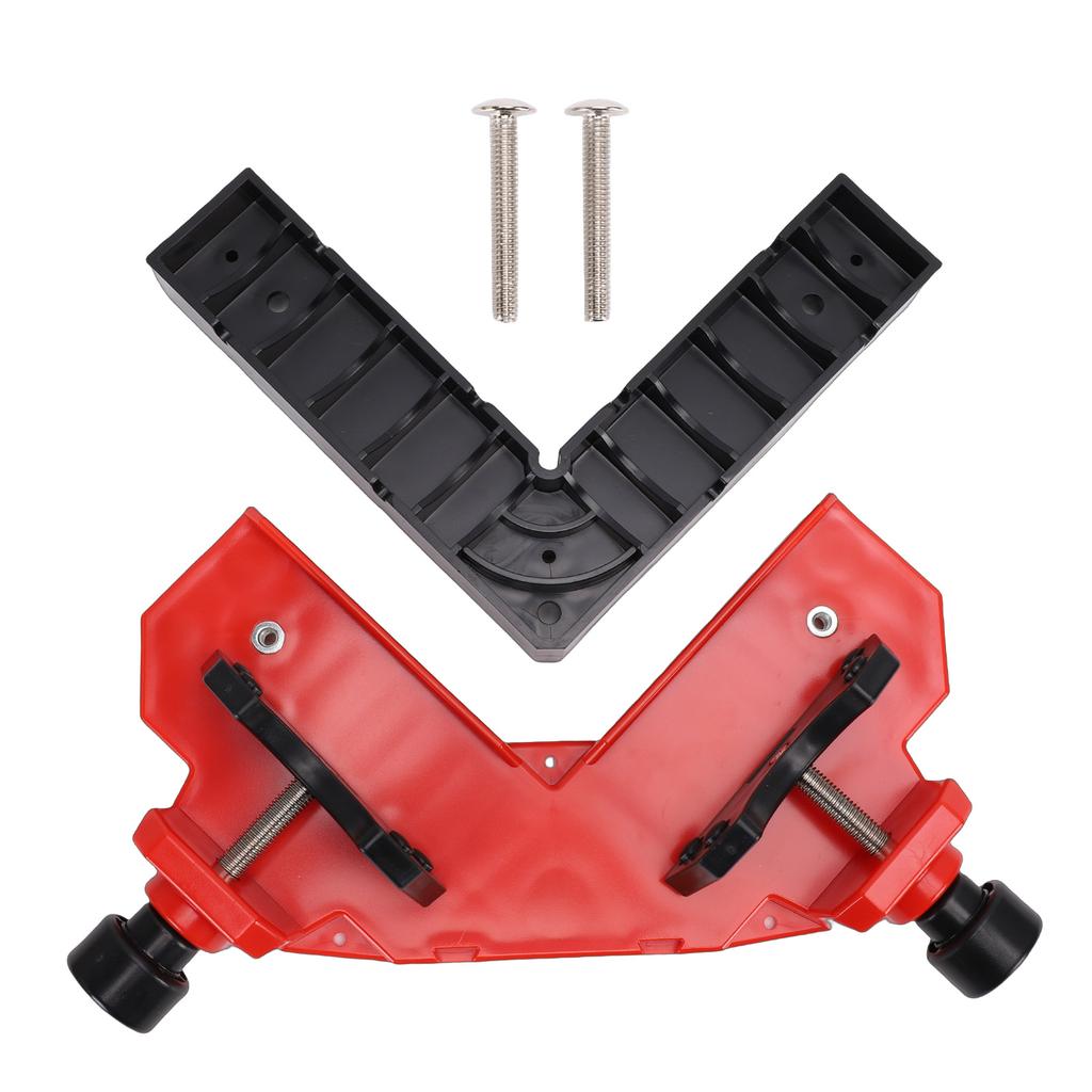 Right Angle Clamp Adjustable 90 Degree Corner Clamp with Removable Positioning Block for Photo Frame Cabinet Box Drawer
