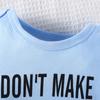 Infant Baby Cotton Bodysuit "Don't Make Me Call My Mimi" Print Short Sleeve Jumpsuit Cute Romper